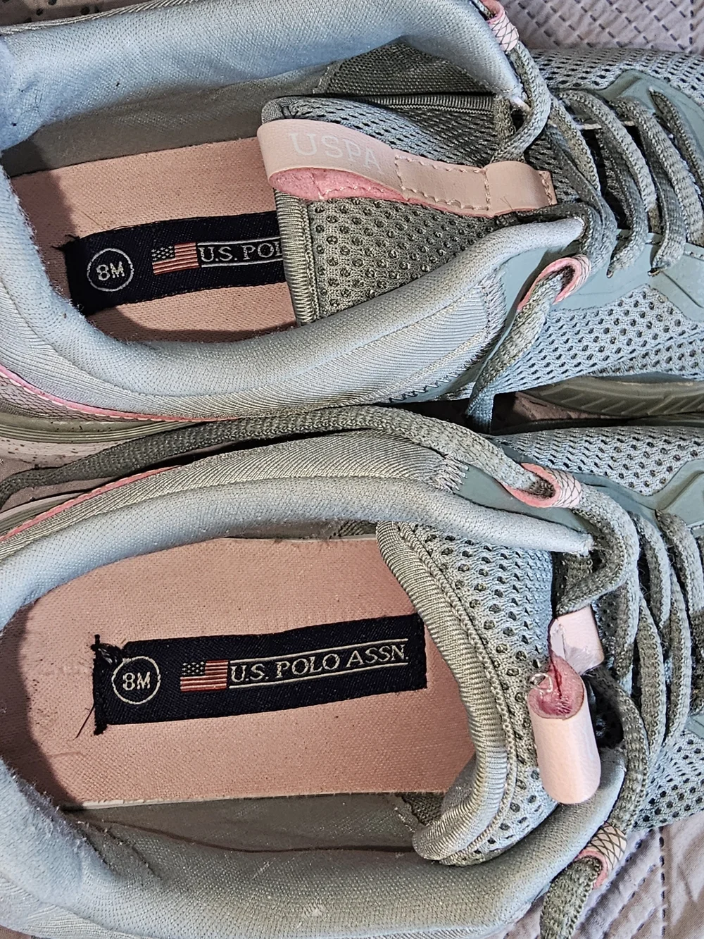U.S. Polo Assn. Women's Sage Mesh Athletic Sneakers